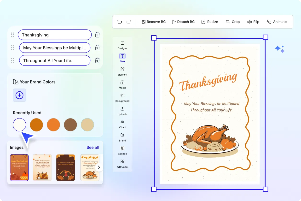 Free AI Thanksgiving Wishes Generator, Free Thanksgiving Message Maker Online
